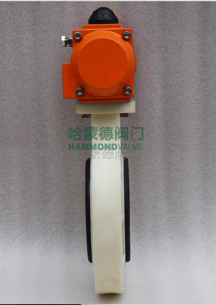 气动FRPP蝶阀图片