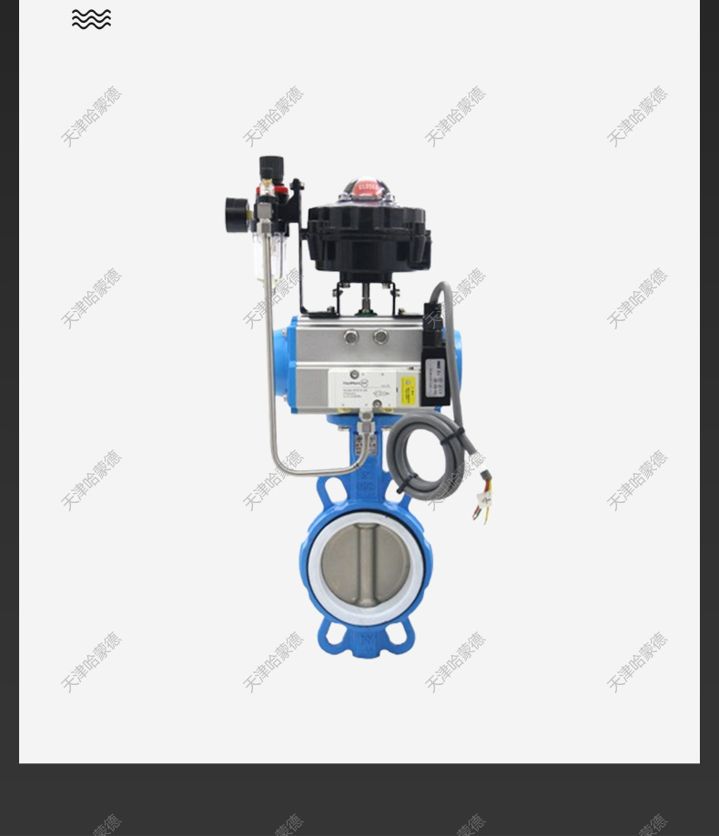 哈蒙德气动蝶阀对夹式PTFE四氟密封高温耐酸碱耐腐蚀化工切断阀.jpg