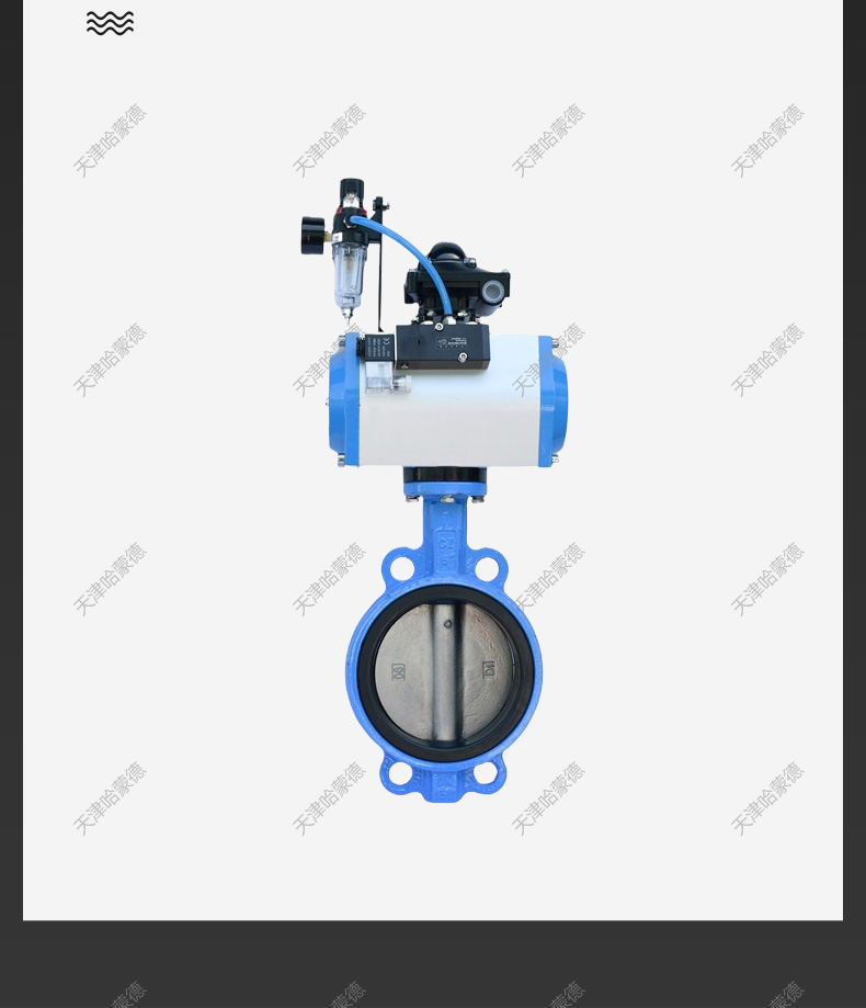哈蒙德D671X-16Q气动蝶阀对夹式阀门DN50 65 80 100 125 150 200 250.jpg