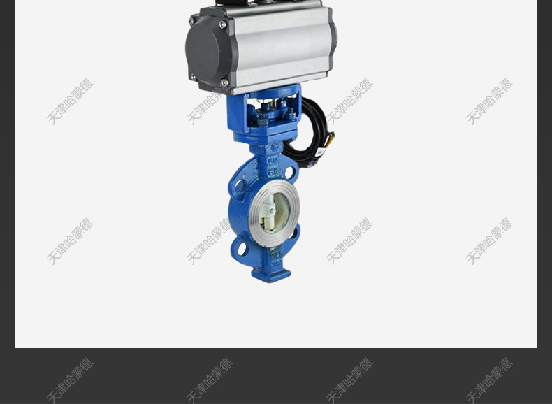 哈蒙德D673H-16C防爆气动铸钢硬密封对夹蝶阀三偏心隔爆高温蒸汽开关切断阀.jpg
