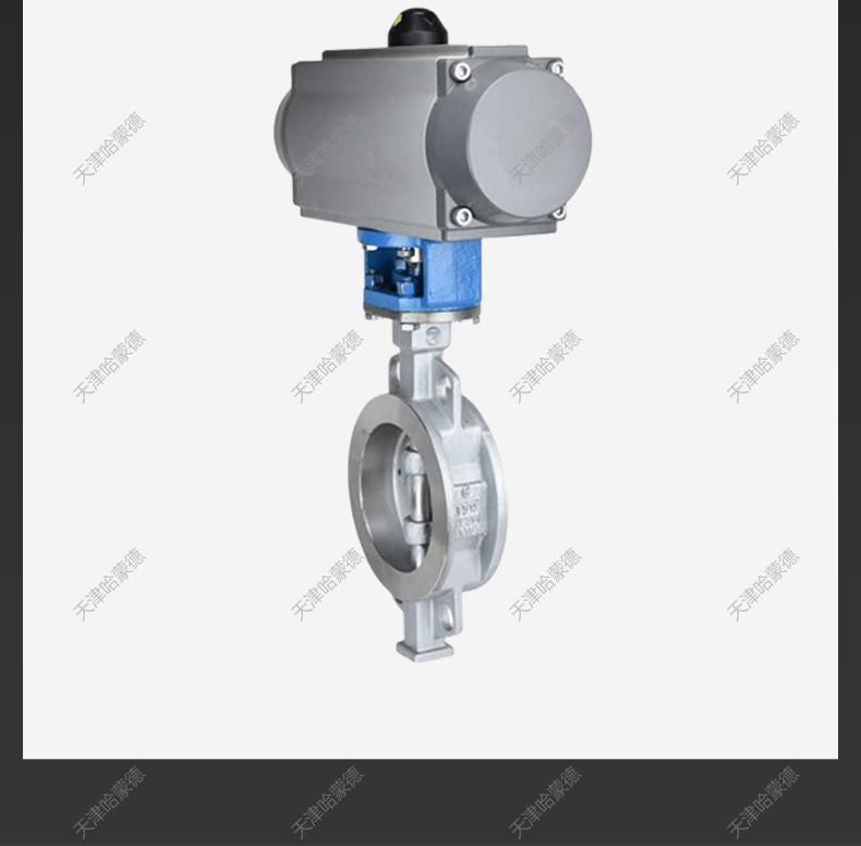 哈蒙德美标W气动硬密封不锈钢蝶阀304 316三偏心对夹式 ANSI D673150LB.jpg
