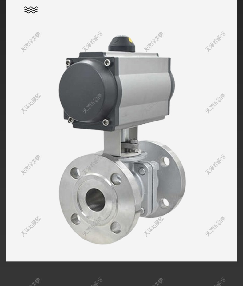 哈蒙德气动法兰高压球阀304/316不锈钢O型快速切断阀Q641F100P.jpg