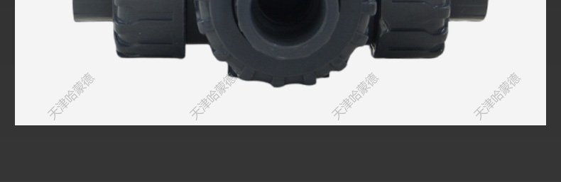 哈蒙德pph电动三通球阀ppr塑料活接双由令T型L切换换向阀AC220 24.jpg