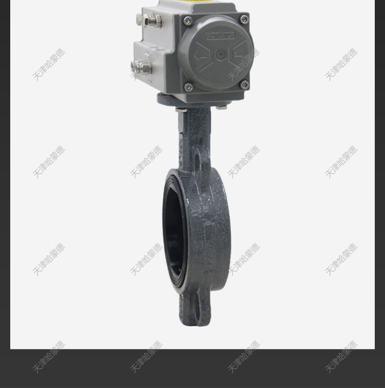 哈蒙德D671X-16C气动铸钢对夹式蝶阀WCB碳钢软密封304不锈钢板防爆开关阀门.jpg
