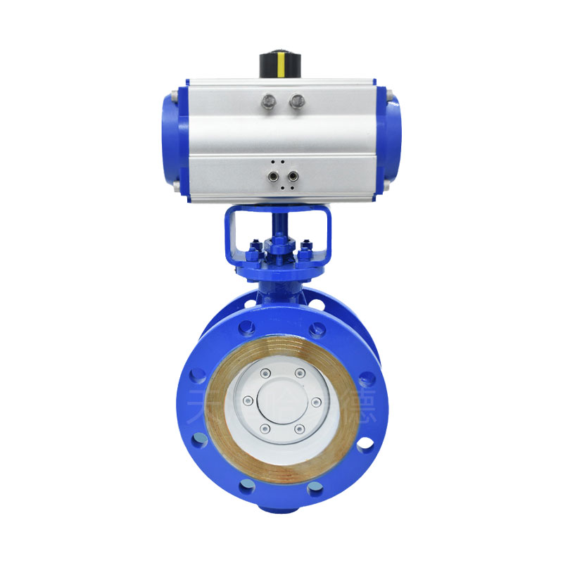 哈蒙德D673W64P/100P高压不锈钢对夹气动硬密封蝶阀304/316/2205