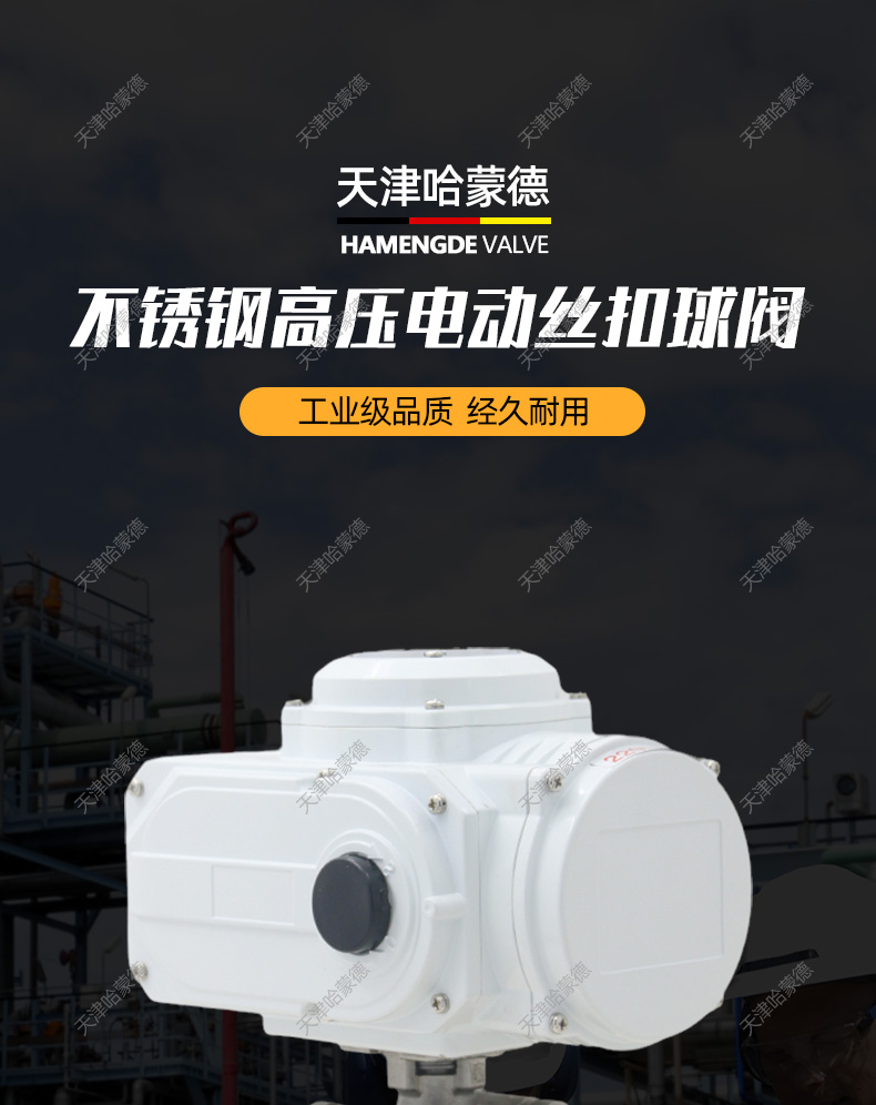 哈蒙德Q911F40P/64P高压304/316不锈钢三片式内螺纹电动丝扣球阀.jpg