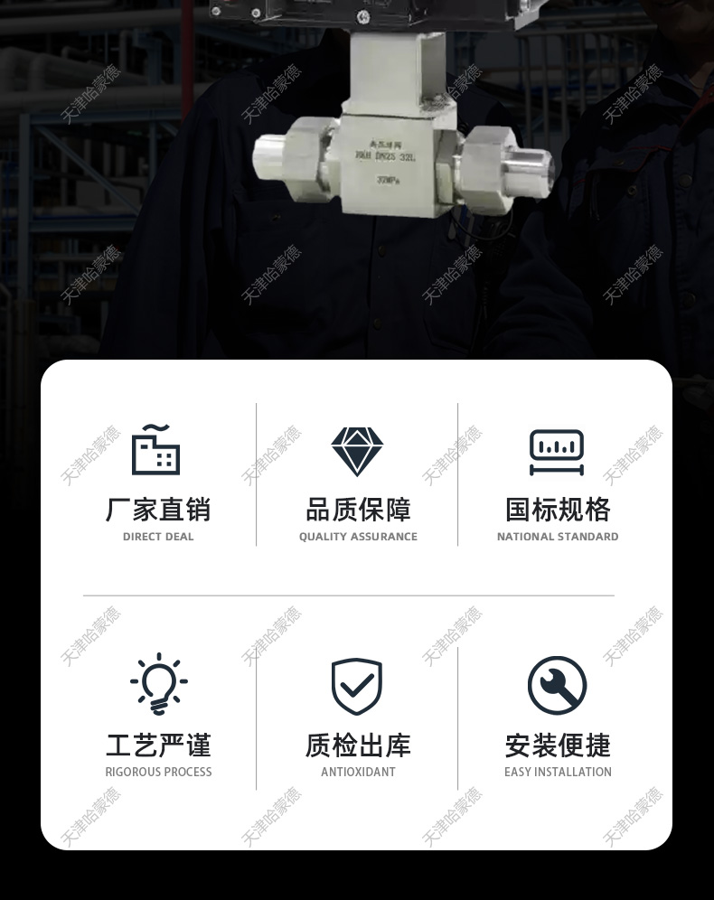 哈蒙德Q661F-320P YJZQ天然气气站CNG切断阀不锈钢螺纹焊接高压防爆气动球阀.jpg