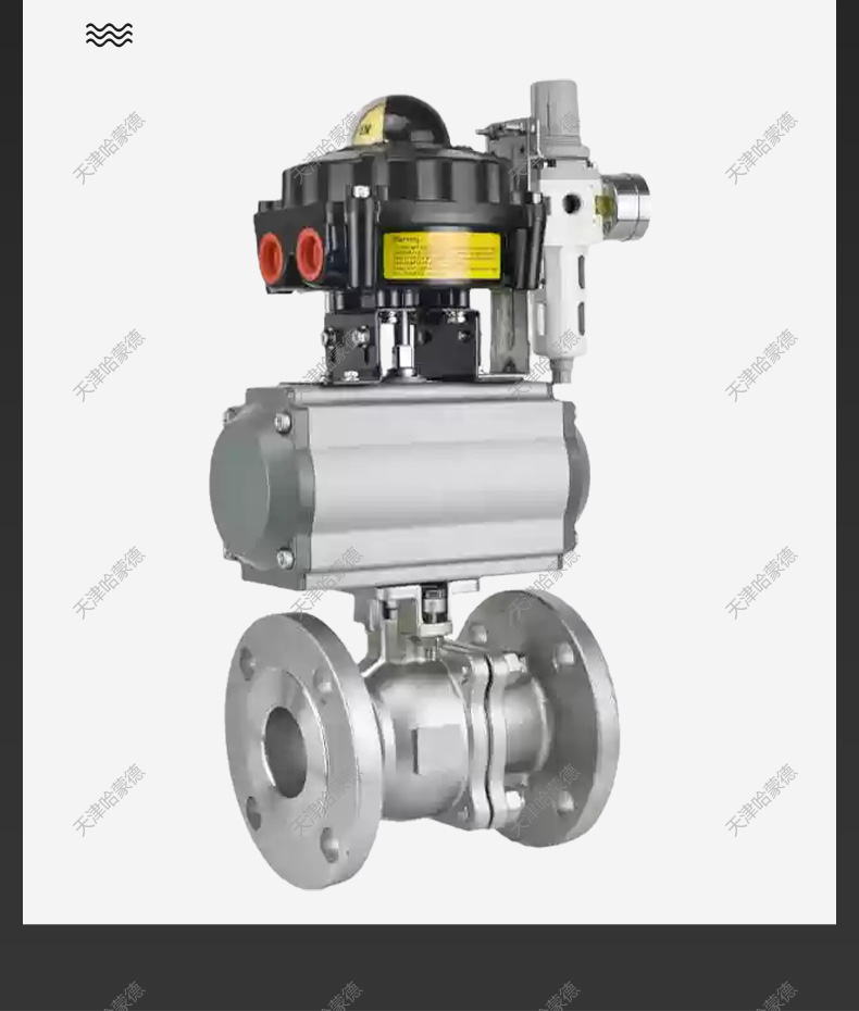 哈蒙德API美标304/316不锈钢法兰防爆气动球阀Q641F150LB ANSI.jpg