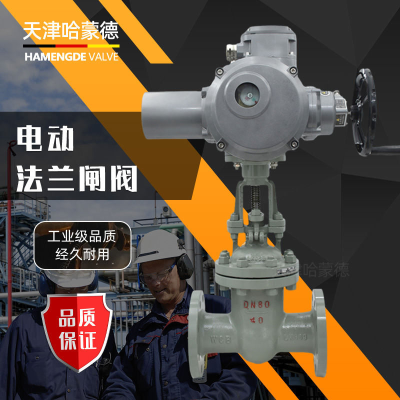 哈蒙德铸钢法兰电动闸阀Z941H-16C锅炉热电化工高温蒸汽导热油