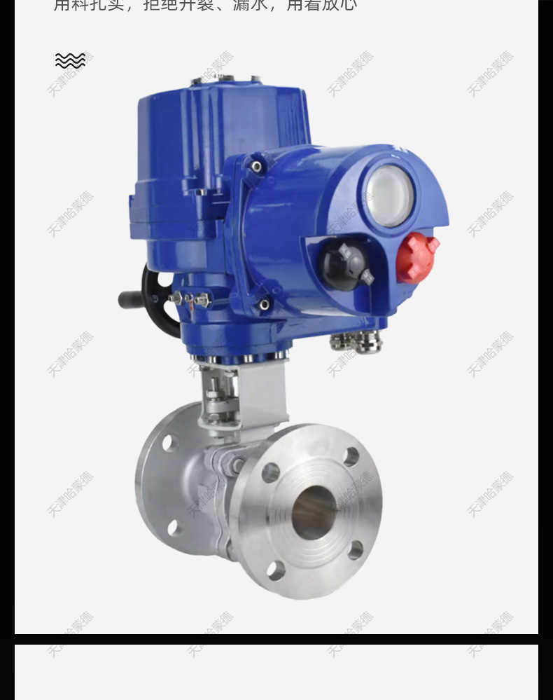 哈蒙德Q941F防爆调节型电动法兰球阀DN32 40 50 65 80 100 125.jpg