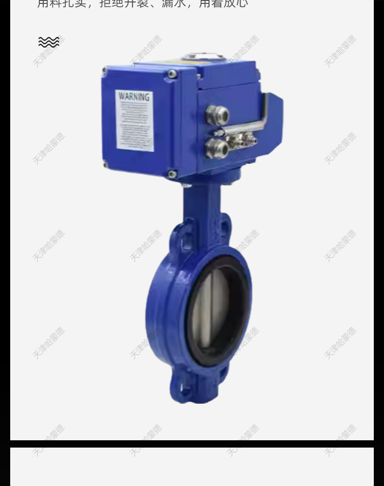 哈蒙德高压电动对夹式蝶阀软密封PN25开关水阀门D971X25Q自来水.jpg