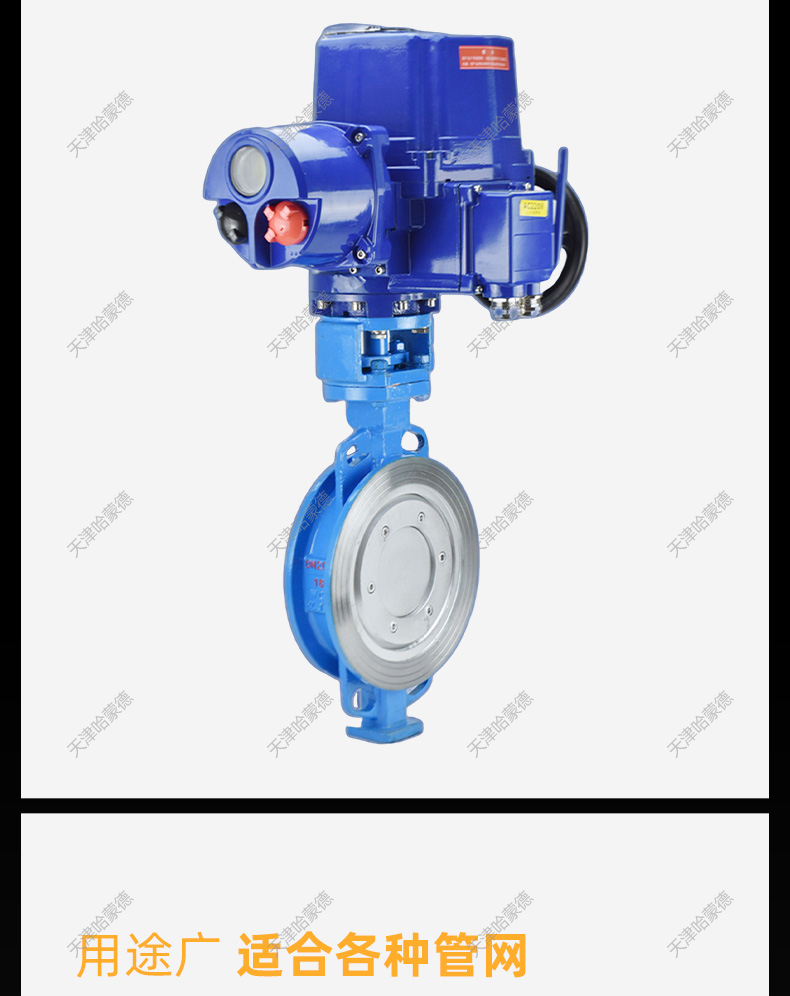 哈蒙德D973H-16C智能一体化防爆电动硬密封铸钢蝶阀碳钢调节型隔爆对夹阀门.jpg