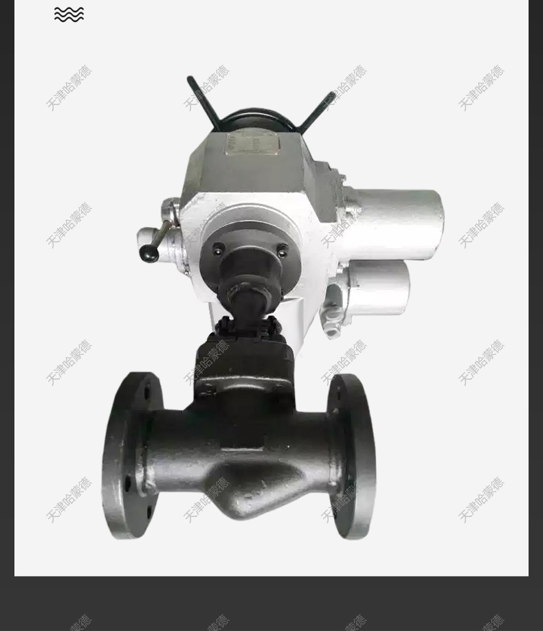 哈蒙德A105锻钢防爆电动法兰截止阀开关比例调节阀J941H16/25C.jpg