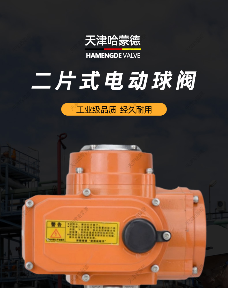 哈蒙德防爆二片式电动丝扣球阀内螺纹304不锈钢开关阀Q911F16P.jpg
