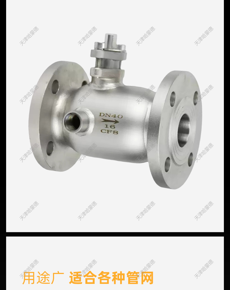 哈蒙德BQ41F16P铸钢/304不锈钢一体式夹套316L保温高温法兰球阀.jpg