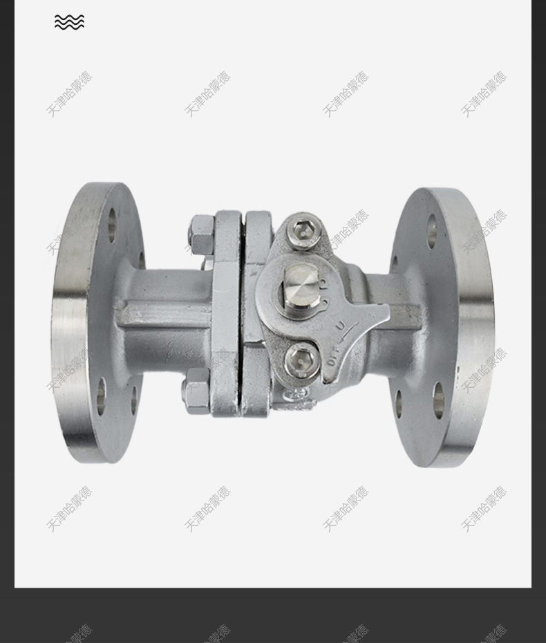 哈蒙德Q41F-16P 304 316L不锈钢法兰球阀DN15 20 25 32 40 50 65 80 100.jpg