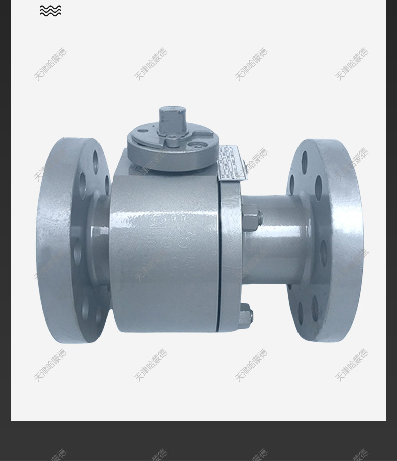 哈蒙德两段式A105锻钢高压法兰球阀Q41F300LB铸钢高温蒸汽石油.jpg
