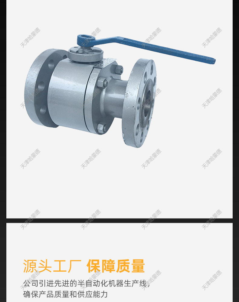 哈蒙德两段式A105锻钢高压法兰球阀Q41F300LB铸钢高温蒸汽石油.jpg