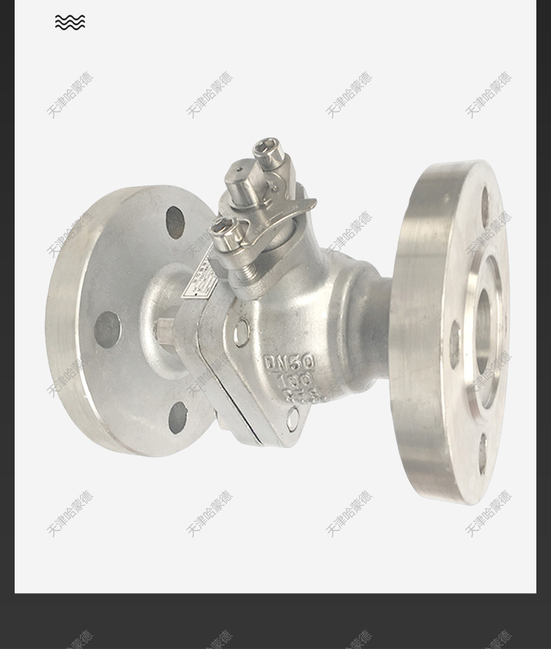 哈蒙德高压304/316不锈钢手动法兰球阀Q41F100P锅炉电站高温蒸汽.jpg