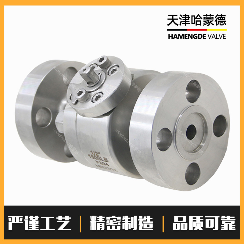 哈蒙德304/316L不锈钢高压锻钢法兰球阀Q41F1500LB燃气天然气