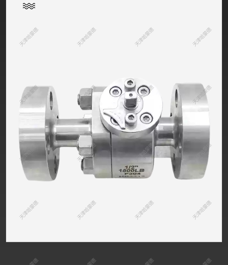 哈蒙德304/316L不锈钢高压锻钢法兰球阀Q41F1500LB燃气天然气.jpg