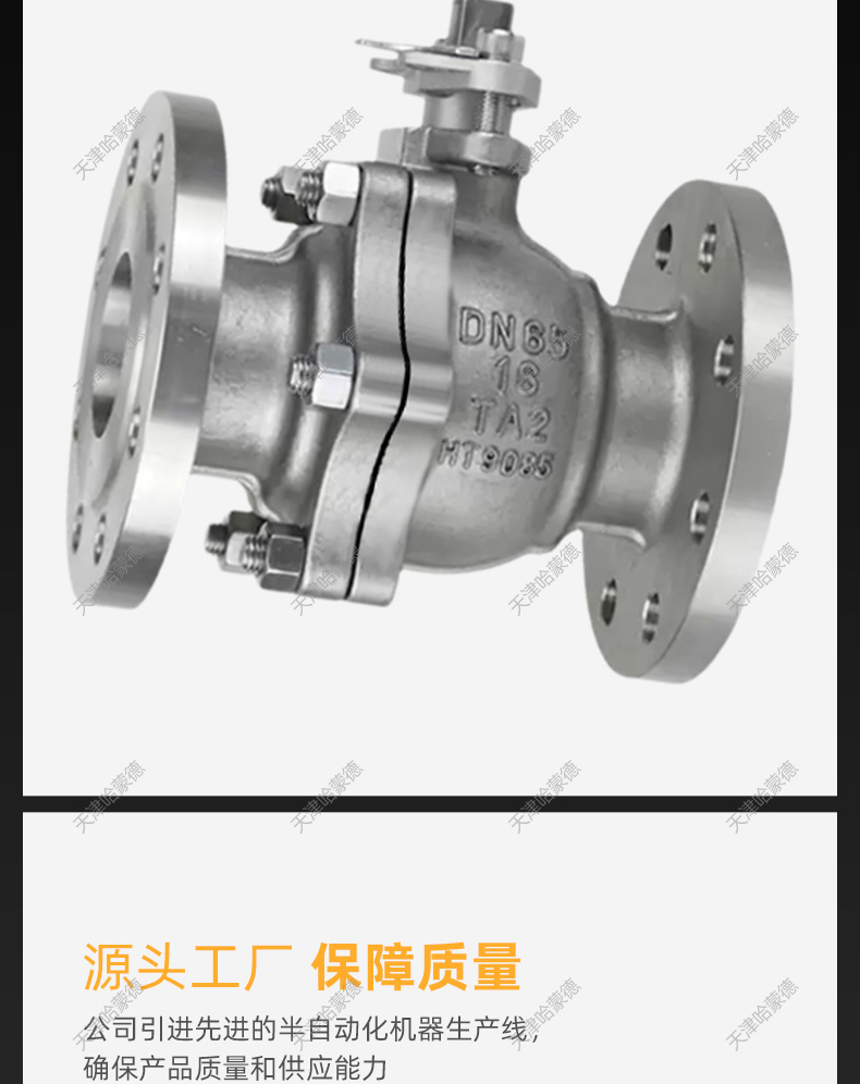 哈蒙德Q41F16Ti钛合金法兰球阀TA2镍材/锆材/钛材阀门耐强酸强碱.jpg