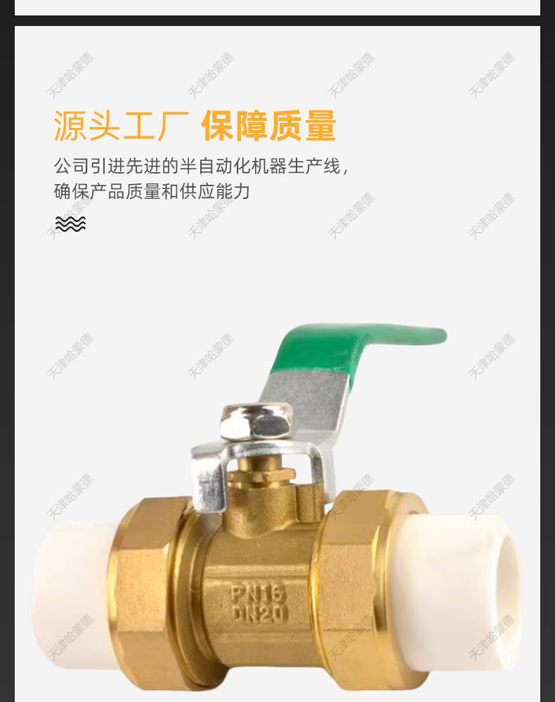 哈蒙德HMDPPRSHJTQF全铜PPR双头活接铜球阀热熔管阀门4分 6分1寸双活接球阀.jpg