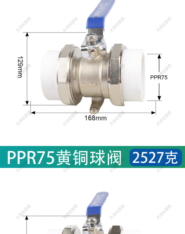 哈蒙德HMDPPRSHJTQF全铜PPR双头活接铜球阀热熔管阀门4分 6分1寸双活接球阀.jpg