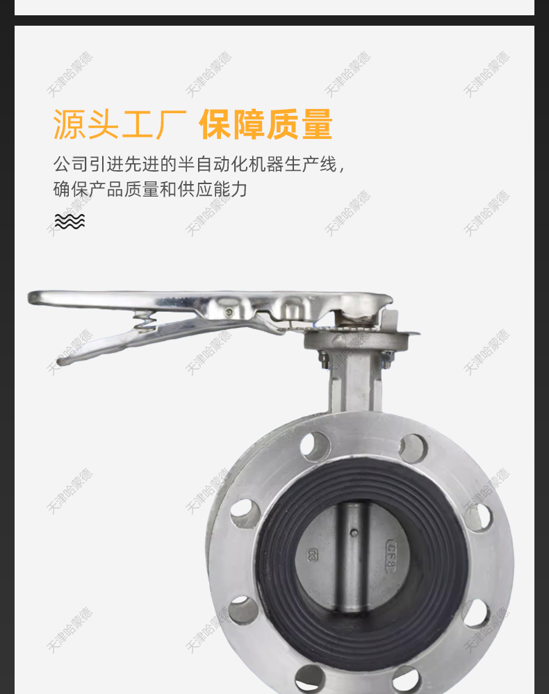 哈蒙德D41X10/16P全不锈钢304/316手动手柄软密封法兰式蝶阀EPDM.jpg