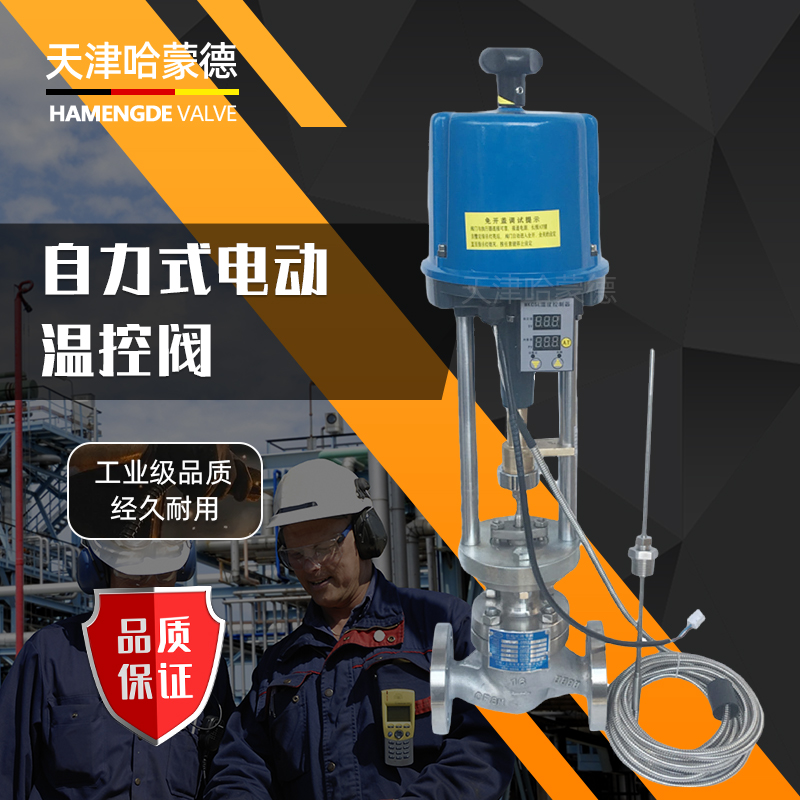 哈蒙德ZZWPE不锈钢电动比例式温度控制阀温控调节阀高温蒸汽热水