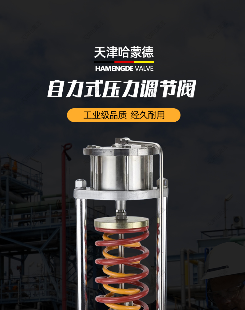 哈蒙德不锈钢自力式压力调节阀氨气氨水氮气气体稳压减压阀ZZYP.jpg