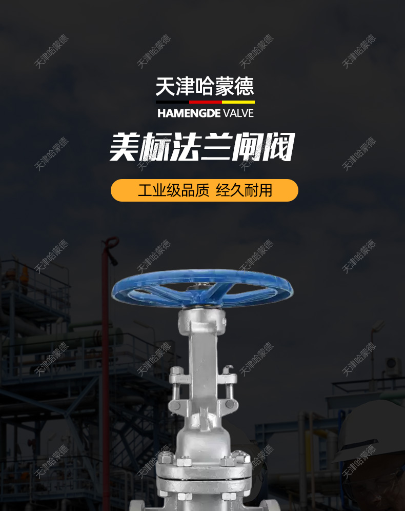 哈蒙德ANSI美标不锈钢法兰闸阀30.4/316L材质Z41W150LB蒸汽高温.jpg