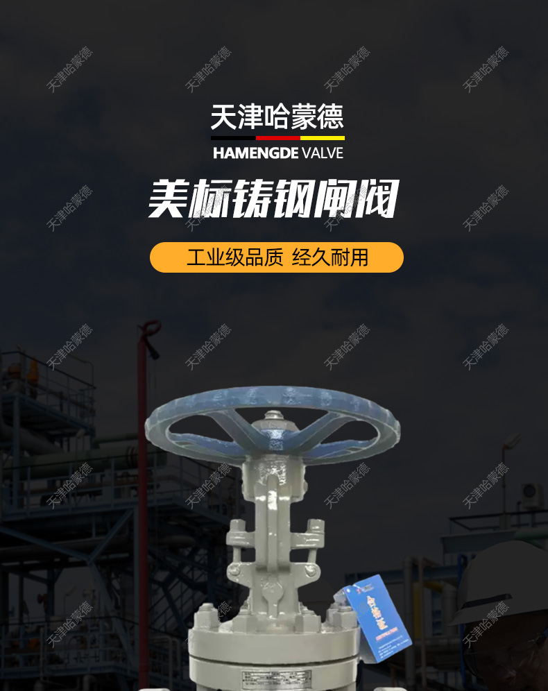哈蒙德ANSI美标磅级手动铸钢法兰闸阀Z41H600LB高压高温蒸汽石油.jpg