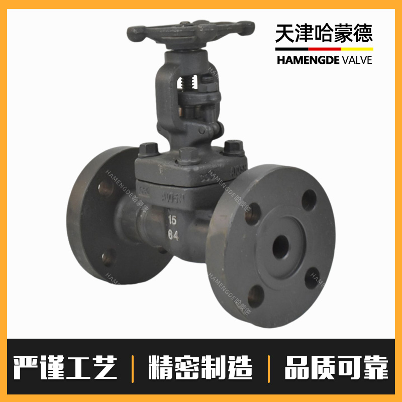 哈蒙德A105锻钢法兰高压闸阀Z41H-64C锅炉化工热电高温蒸汽导热油