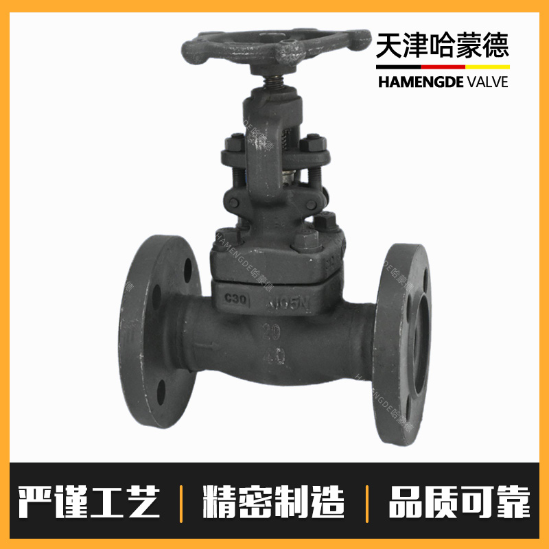 哈蒙德A105锻钢法兰闸阀Z41H-40C锅炉化工冶金热电厂高温高压蒸汽