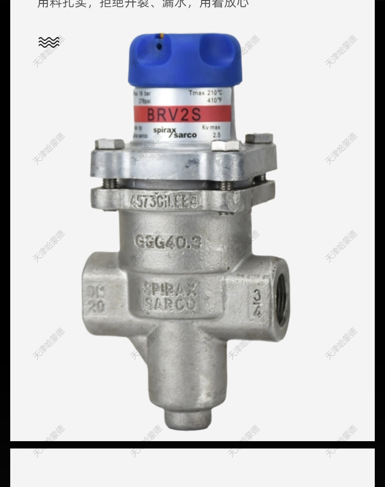 哈蒙德BRV2S直接作用式可调式内螺纹蒸汽减压阀BRV2S可代替斯派莎克.jpg