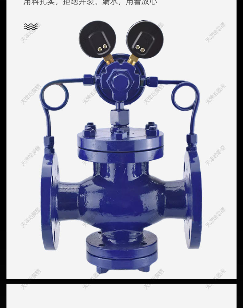 哈蒙德气体减压阀先导活塞式可调式稳压阀YK43X16C空气氮气天然.jpg