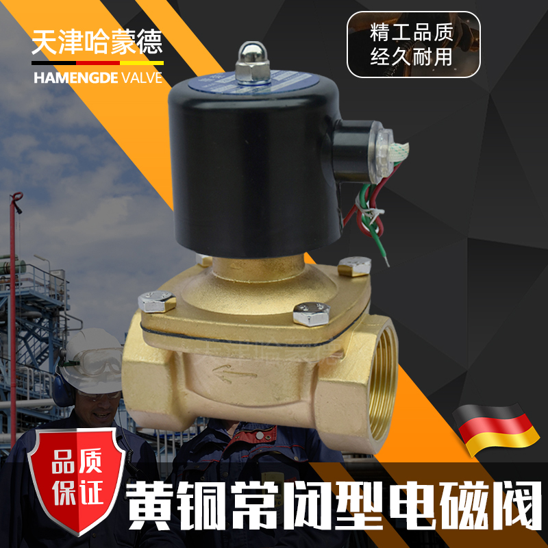 2W-200-20黄铜常闭型电磁阀