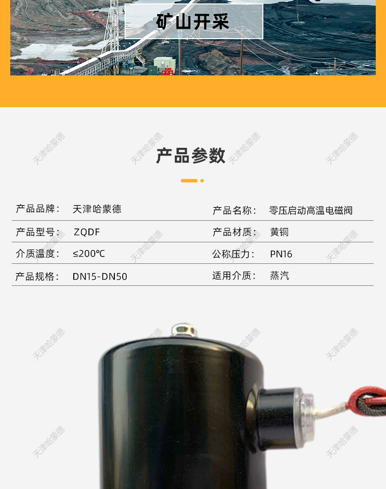 零压ZQDF常闭全铜高温蒸汽油品220V电磁阀4/6分1寸2寸DN20 25 32.jpg