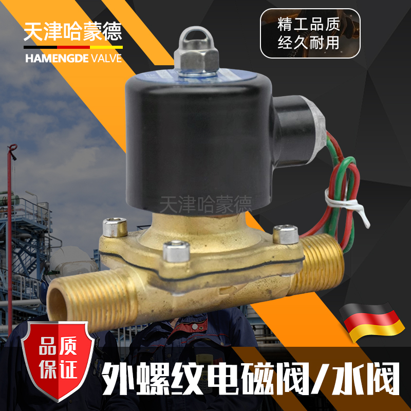 2W外螺纹电磁阀/水阀
