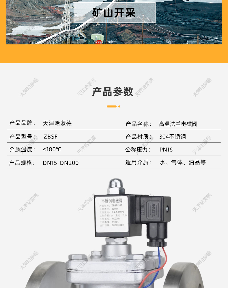 哈蒙德ZBSF全304不锈钢电磁阀法兰式常闭常开型DC24V防爆型220V.jpg