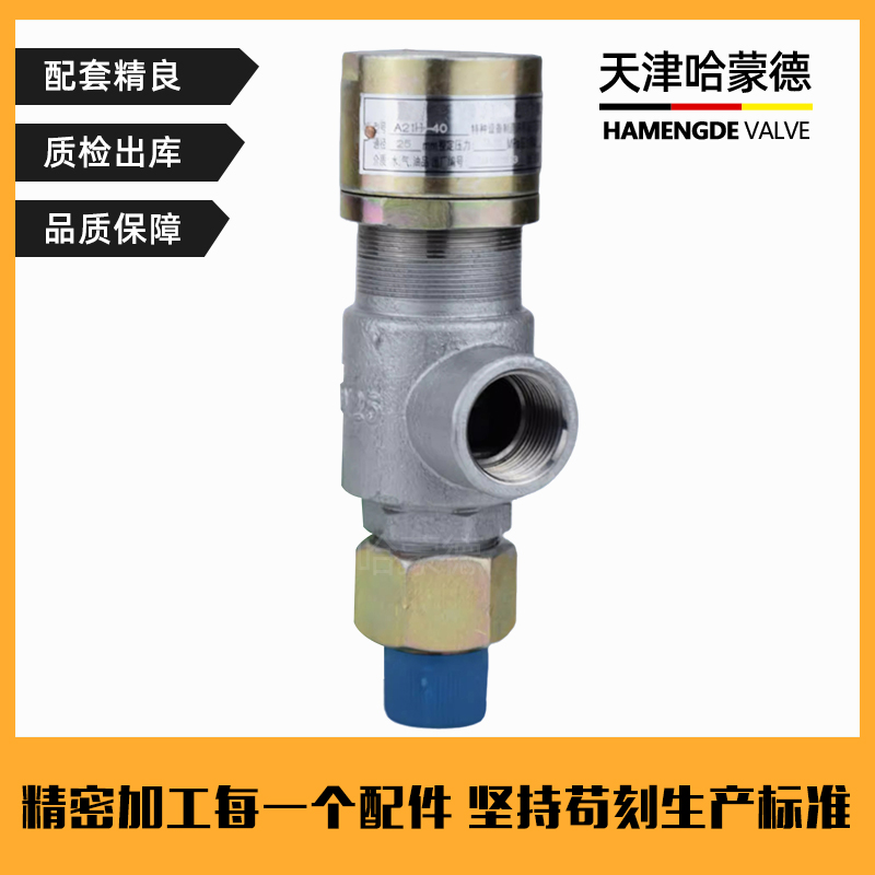 哈蒙德A21H16C/25C/40C铸钢弹簧微启封闭式外螺纹安全阀泄压阀