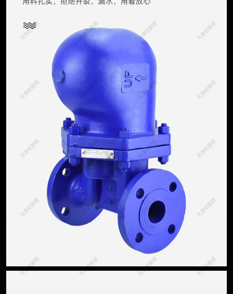 哈蒙德法兰杠杆浮球式蒸汽疏水阀疏水器铸钢锅炉排水阀FT43H16C.jpg