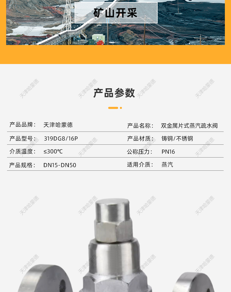 CS47H16P可调式双金属片式304不锈钢法兰蒸汽疏水阀疏水器TB11F.jpg
