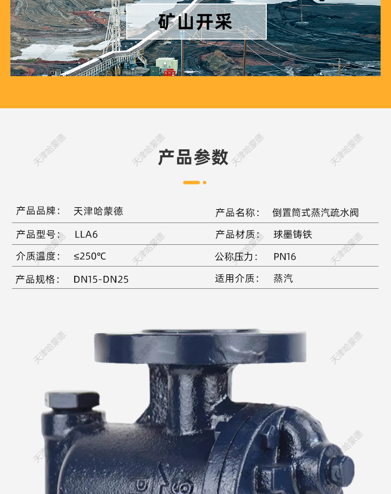 哈蒙德99F 992 993倒置筒式蒸汽疏水阀法兰倒吊桶式自动疏水器994.jpg