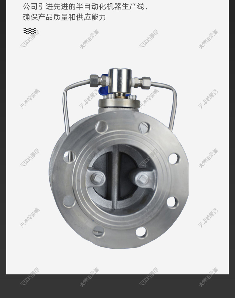 哈蒙德HH49X16P不锈钢304/316L微阻缓闭蝶式止回阀防倒流单向阀.jpg