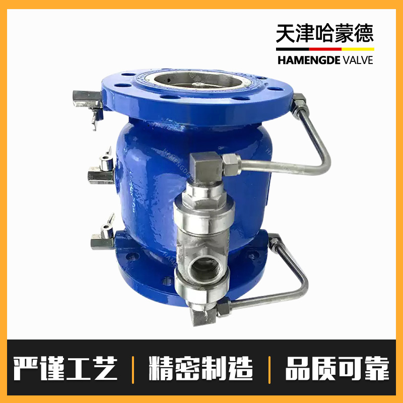 哈蒙德铸钢低阻力倒流防止器LHS743X16C不锈钢304防回流止回阀