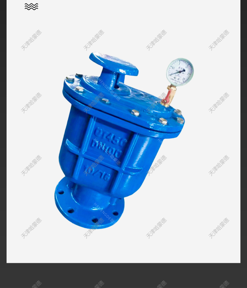 哈蒙德CARX16Q法兰复合式排气阀球墨铸铁QT450水管快速排空气阀.jpg