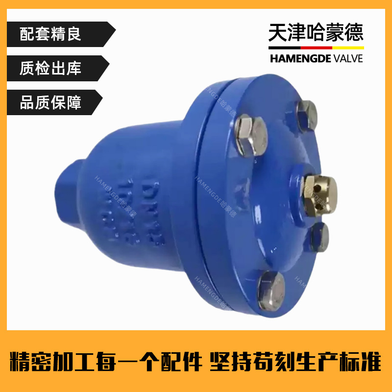 QB110水泵自来水管道内螺纹铸铁自动排空气阀快速丝扣单口排气阀