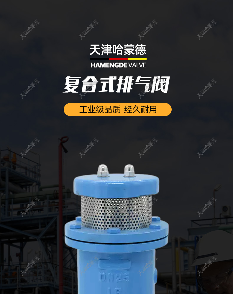 哈蒙德复合式排气阀CARX16C法兰管道不锈钢铸钢自来水管道排气阀.jpg